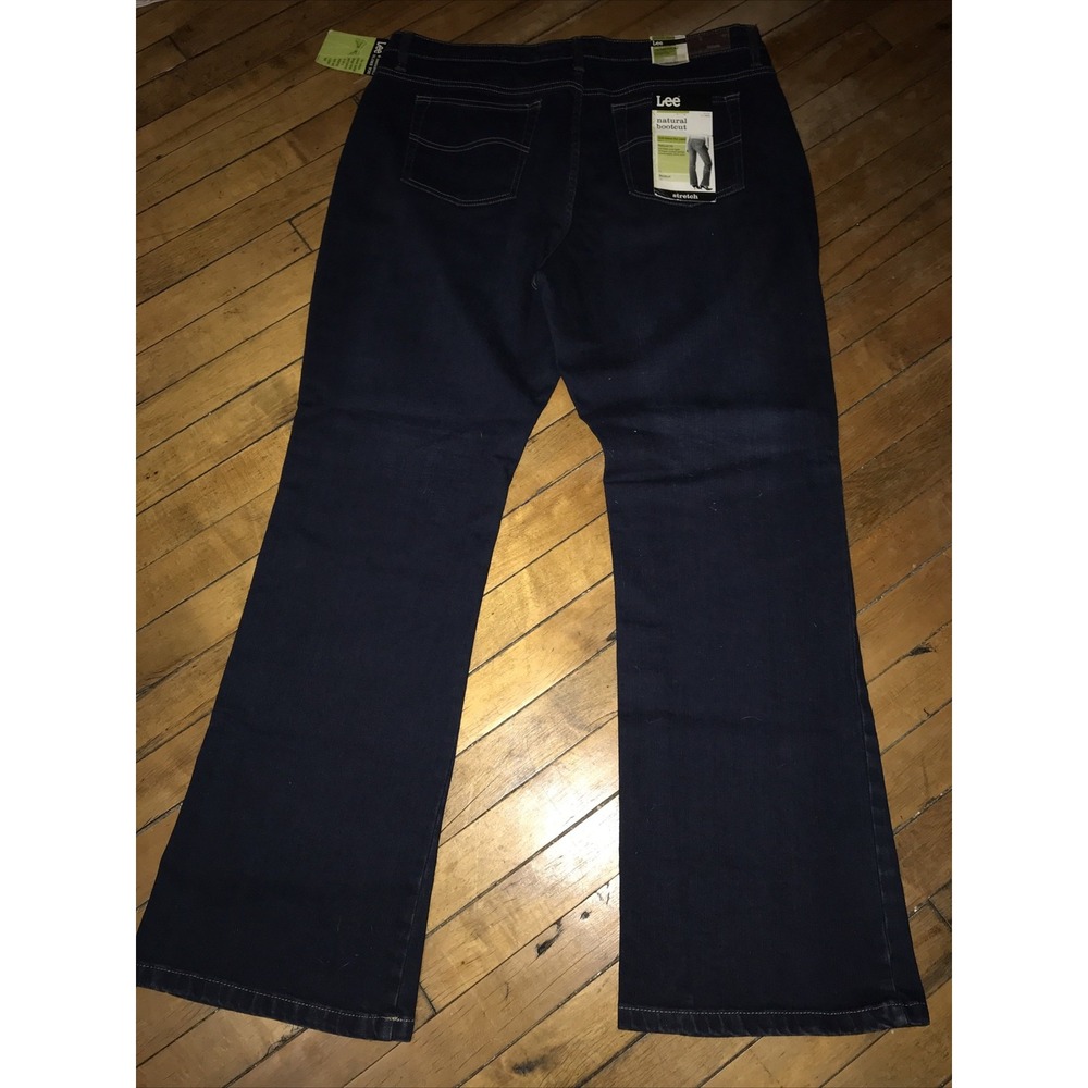 Lee‎ Jeans Natural Boitcut Slimming Stretch Size 18 Medium NWT